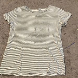Black and white stripe t-shirt